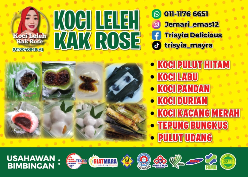 Koci Leleh pulut hitam jadi taruhan Kak Rose