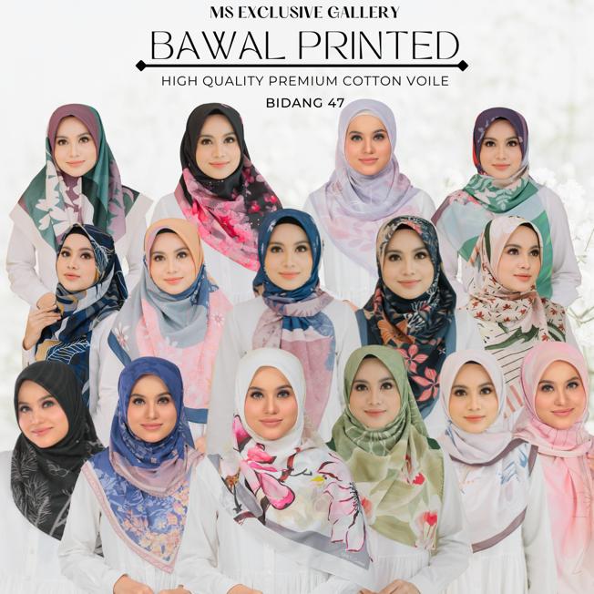 Tudung MS Exclusive jadi pilihan penggemar tudung bawal