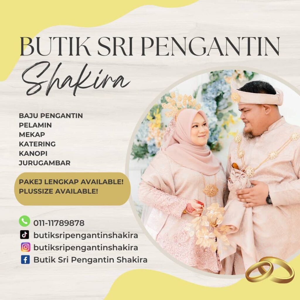 Butik Sri Pengantin Shakira mahu dikenali seluruh negara