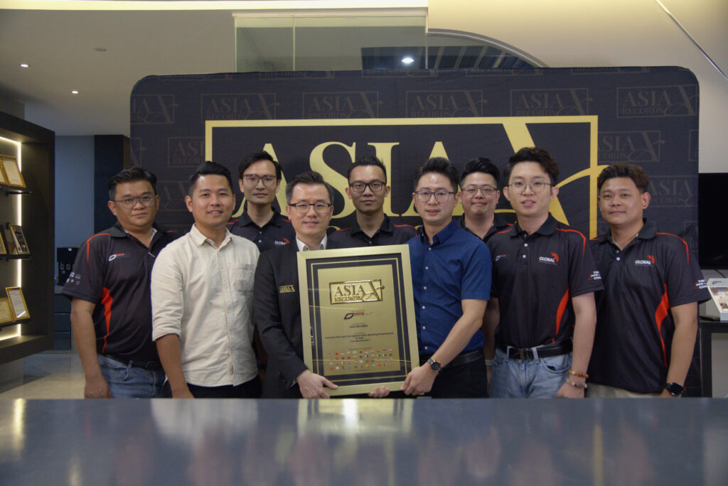 group photo at drive fit office asia record